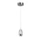 Cwi Lighting Perrier 1 Light Down Mini Pendant With Chrome Finish 5077P5C-R - alternate 1